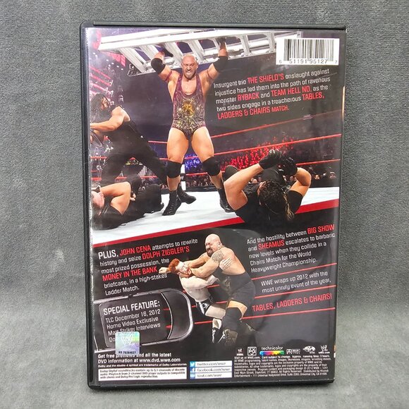 WWE: TLC Tables, Ladders, Chairs 2012 [DVD] B2-14 - Picture 2 of 3